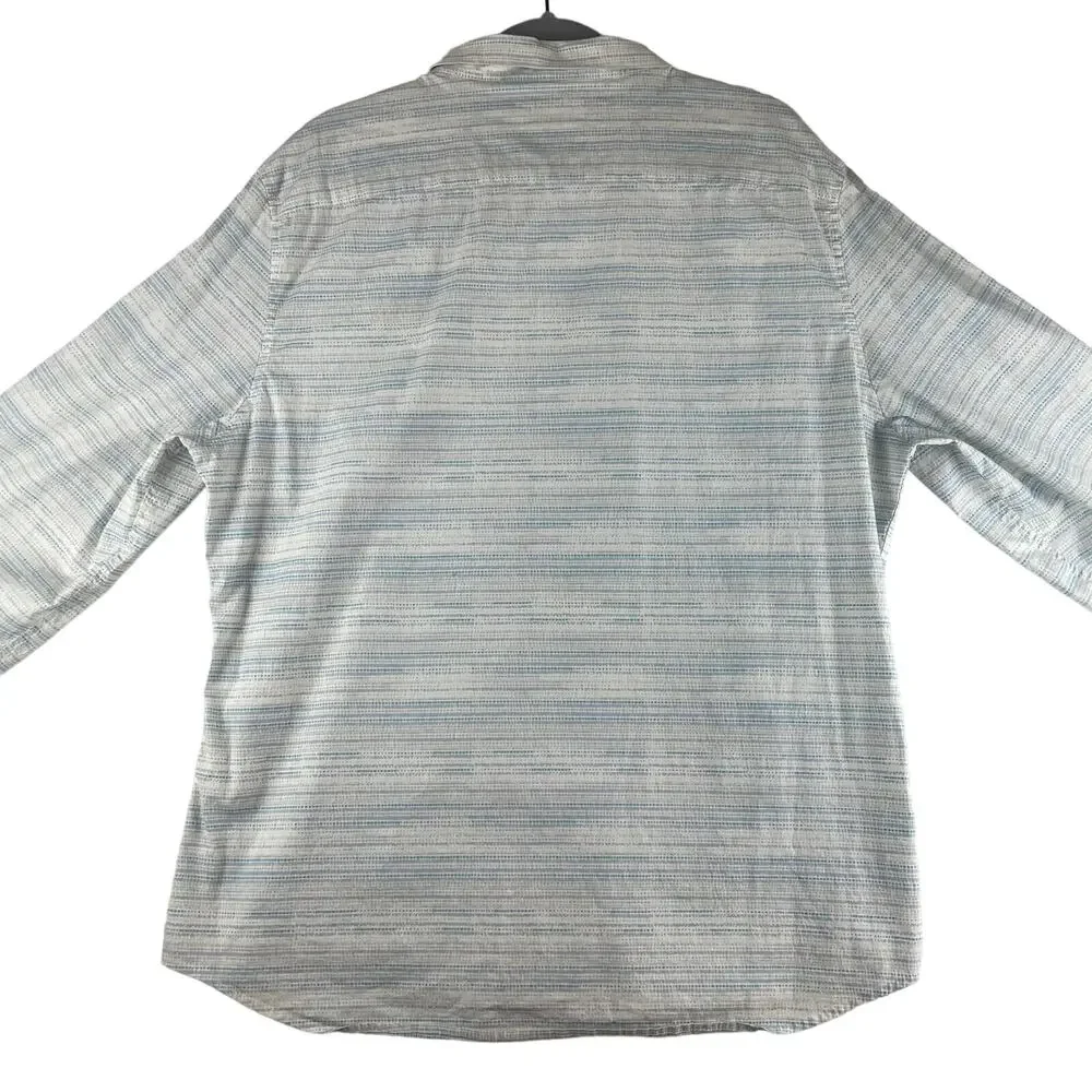Calvin Klein Cotton with Stretch Long Sleeve Button Up Shirt SZ XXL Slim Fit